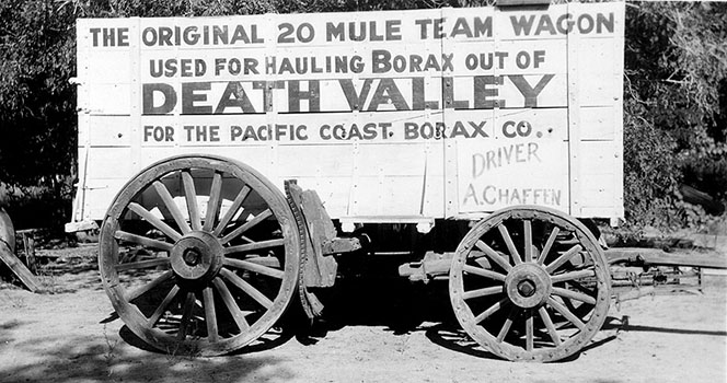 20 mule team wagon