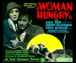 woman hungry