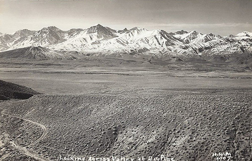 view of the Sierra Nevada