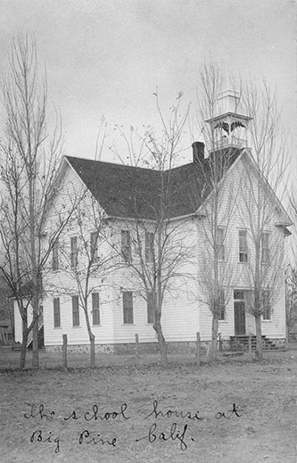 big pine school house