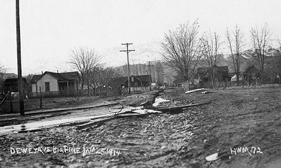 big pine flood of 1914