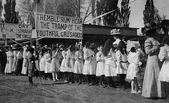 bishop prohibition parade