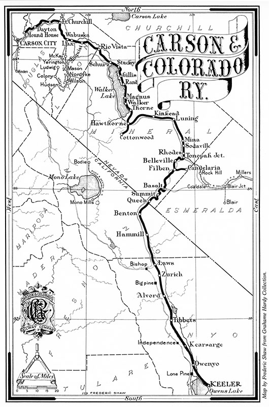 narrow gauge route