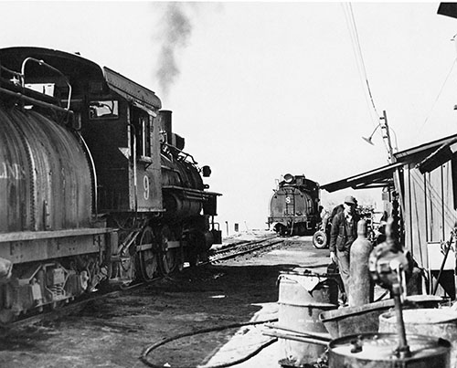 open air repair at Keeler Station