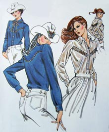 cowgirl pattern