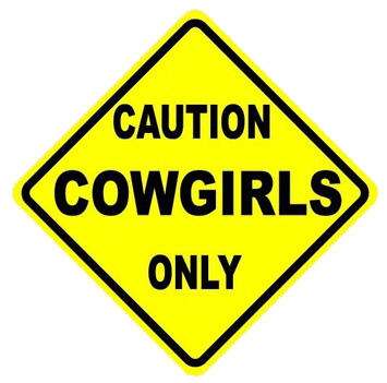 caution cowgirl