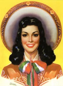 mexican calendar art