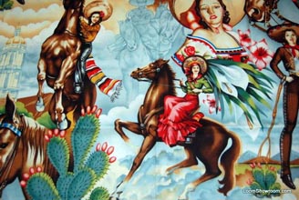 mexican calendar art