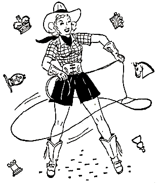 1947 cowgirl