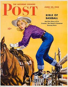evening post cowgirl