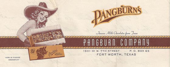 pangburn's chocolates