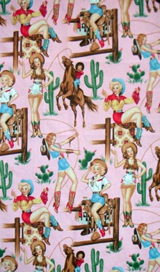 cowgirl fabric