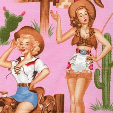 cowgirl fabric