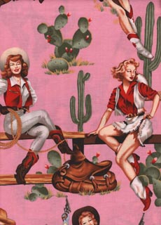 cowgirl fabric