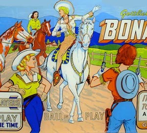 cowgirl pinball