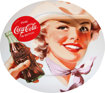coca cola cowgirl