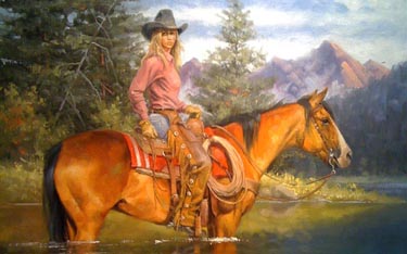 santa fe cowgirl