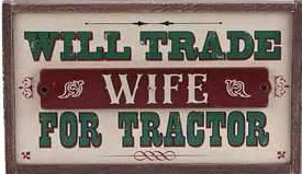 wife for tractor