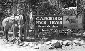 C.A. Roberts Pack Train