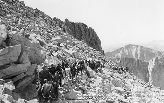 heading up to mt whitney