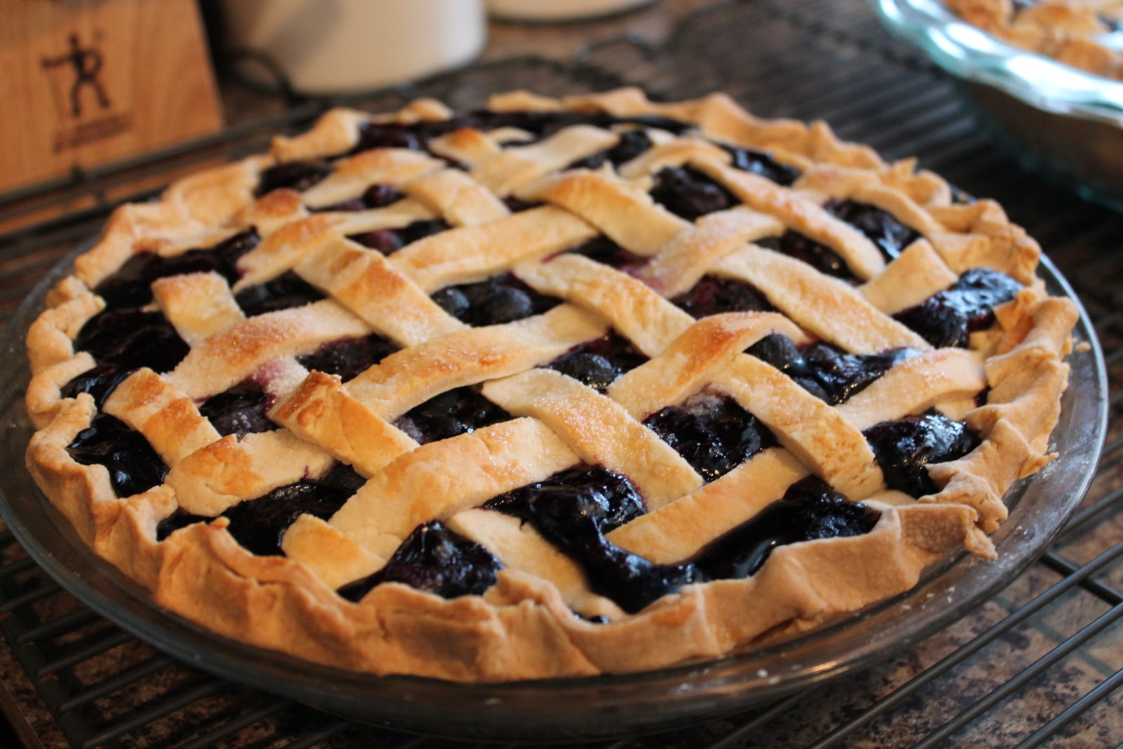 blueberry pie