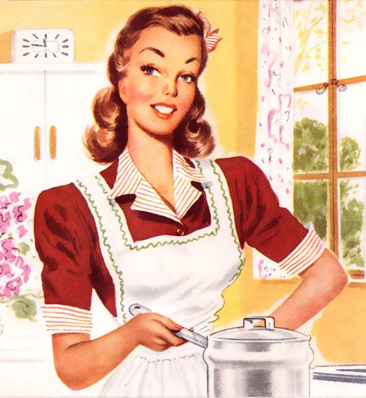 woman baking
