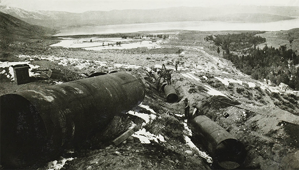 pipe line to lundy