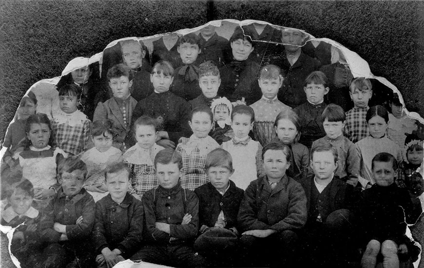 independence school class 1886