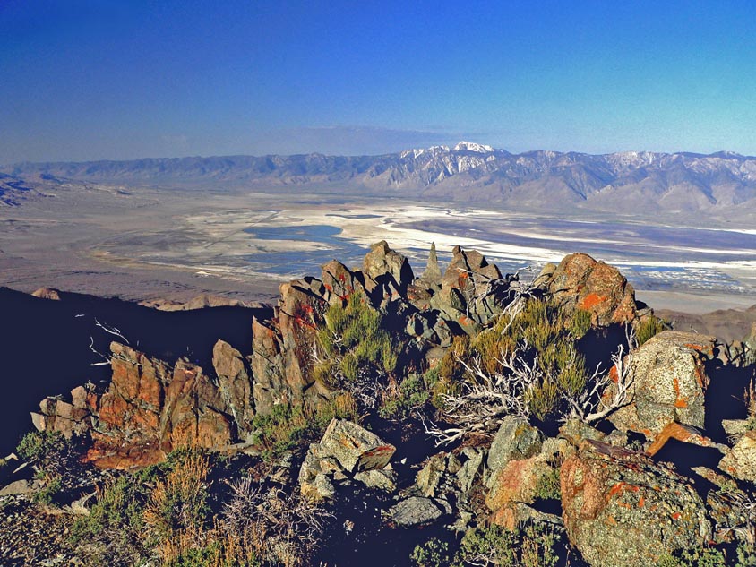 olancha peak and owens lake