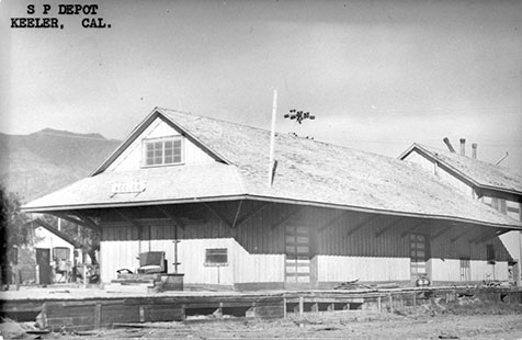 keeler train depot