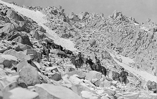 on the mt whitney trail