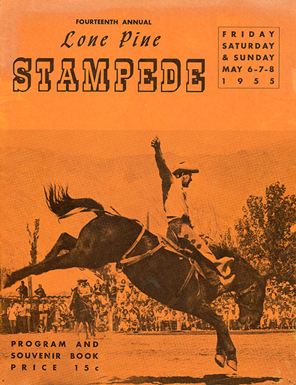 1955 lone pine stampede