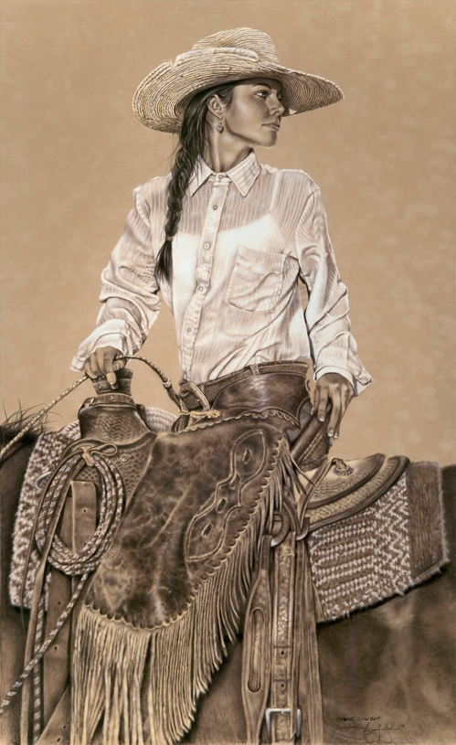 Cowgirl Art