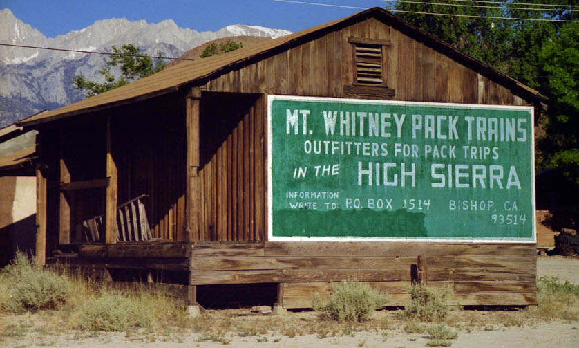mt whitney pack trains tack shed