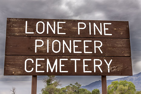 lone pine pioneer cemetery
