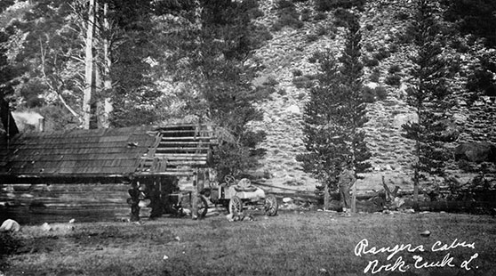 cabin on rock creek