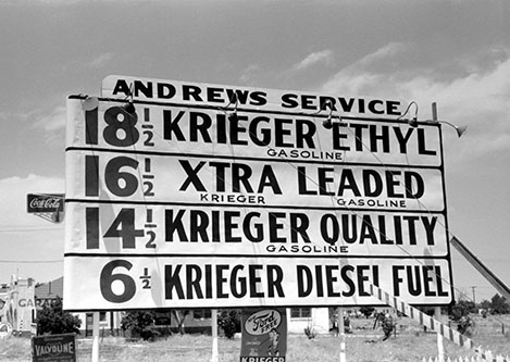 krieger gasoline