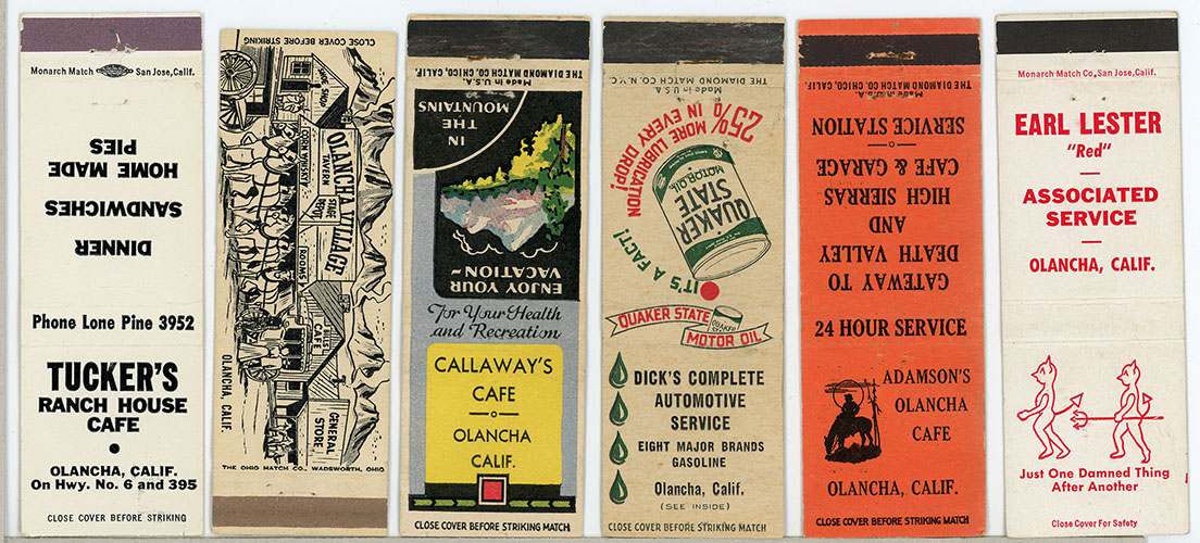 matchbook cover