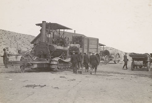 caterpillar traction engine