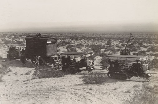 moving a steam shovel