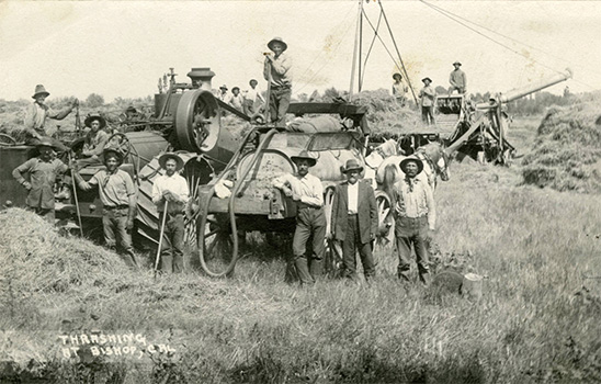 threshing machine