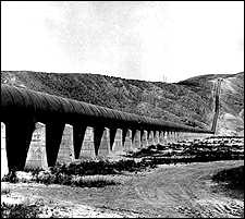 Aqueduct in Desert
