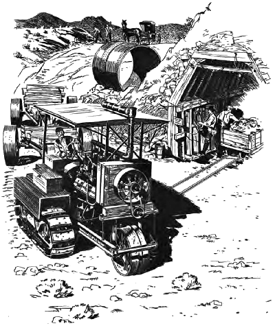 tractor sketch