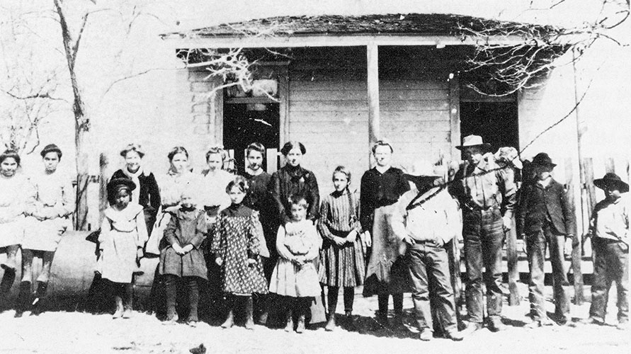 georges creek school - manzanar