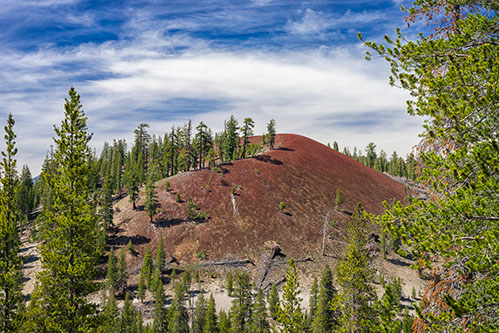 red cinder cone