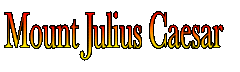 mt julius caesar