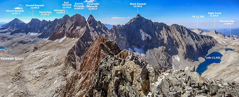 kaweah peaks