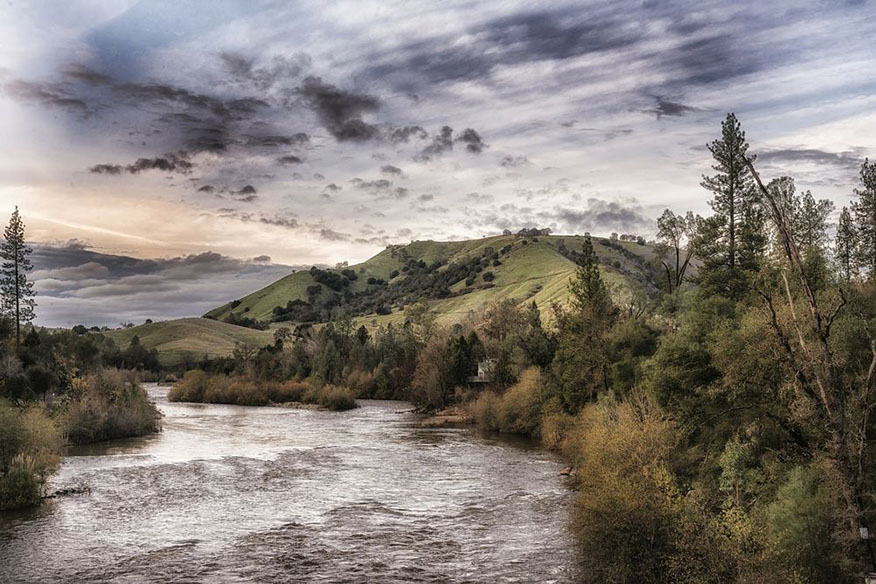 american river